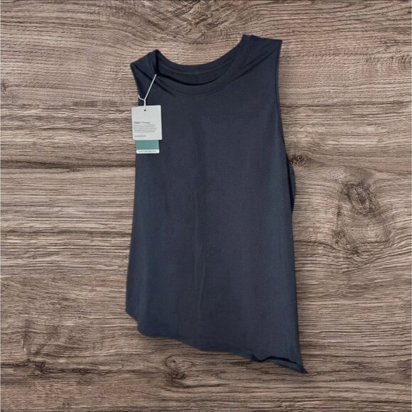 Halara Tops - HALARA S Tank Top Black Athletic Crossover Back Breathable Activewear NEW NWT